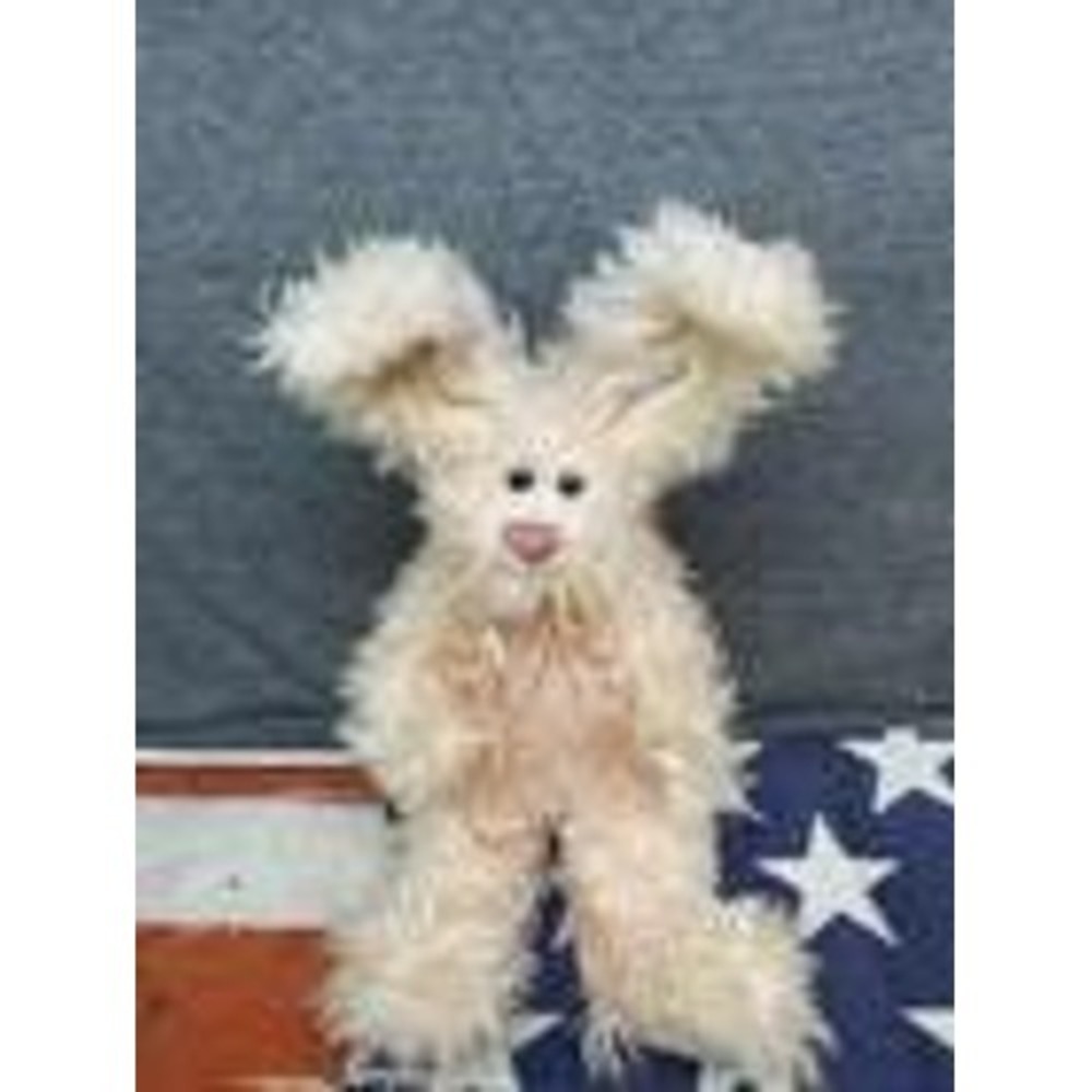 Ty Attic Treasures BLUSH Pink Bunny Rabbit Plush 9" Vintage 1993 No Tag